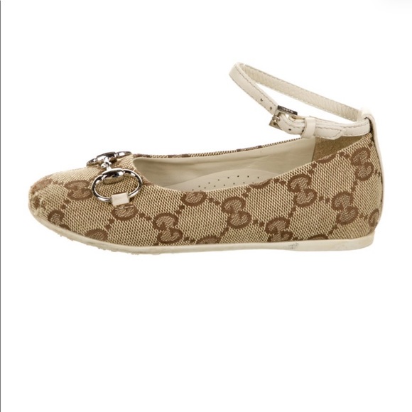 Gucci girls supreme ballet flats authentic - Picture 2 of 3